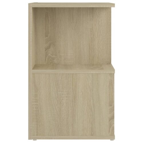 Bedside Cabinets 2pcs Sonoma Oak 35x35x55cm Engineered Wood - Image 5