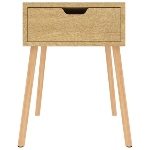 Bedside Cabinets 2pcs Sonoma Oak 40x40x56cm Engineered Wood - Image 3