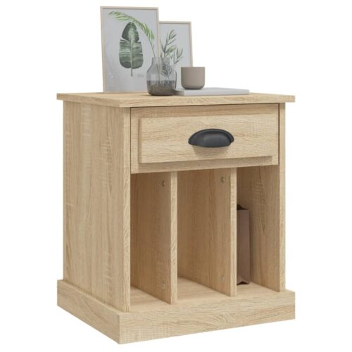 Bedside Cabinets 2pcs Sonoma Oak 43x36x50cm - Image 4