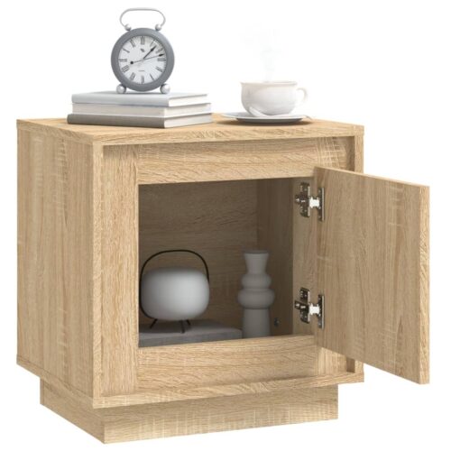 Bedside Cabinets 2pcs Sonoma Oak 44x35x45cm Engineered Wood - Image 5
