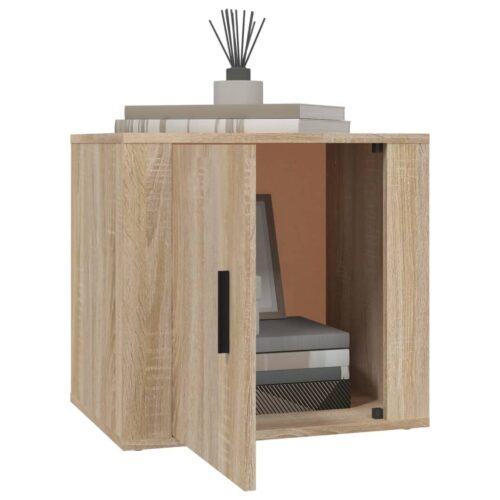 Bedside Cabinets 2pcs Sonoma Oak 50x39x47cm - Image 5