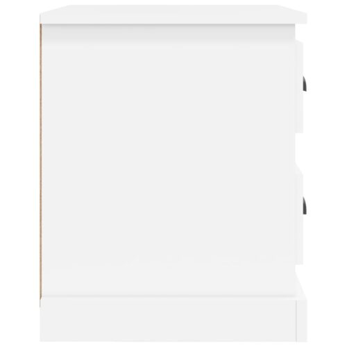 Bedside Cabinets 2pcs White 39x39x47.5cm Engineered Wood - Image 9