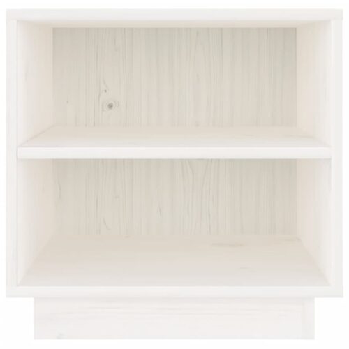 Bedside Cabinets 2pcs White 40x34x40cm Solid Wood Pine - Image 6