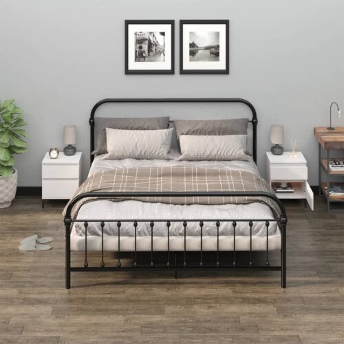Bedside Cabinets 2pcs White 40x35x50cm - Image 2
