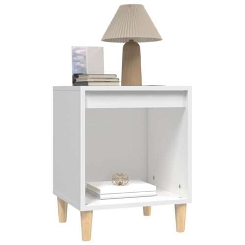 Bedside Cabinets 2pcs White 40x35x50cm - Image 4