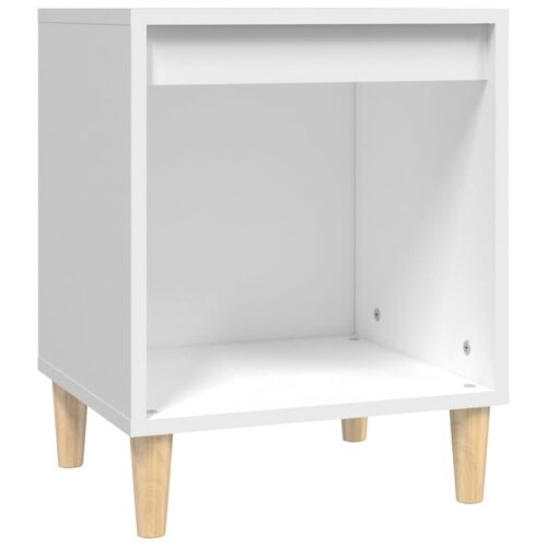Bedside Cabinets 2pcs White 40x35x50cm - Image 5