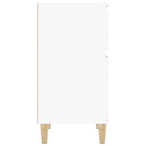Bedside Cabinets 2pcs White 40x35x70cm - Image 7
