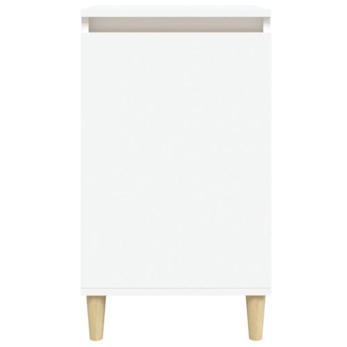 Bedside Cabinets 2pcs White 40x35x70cm Engineered Wood - Image 5
