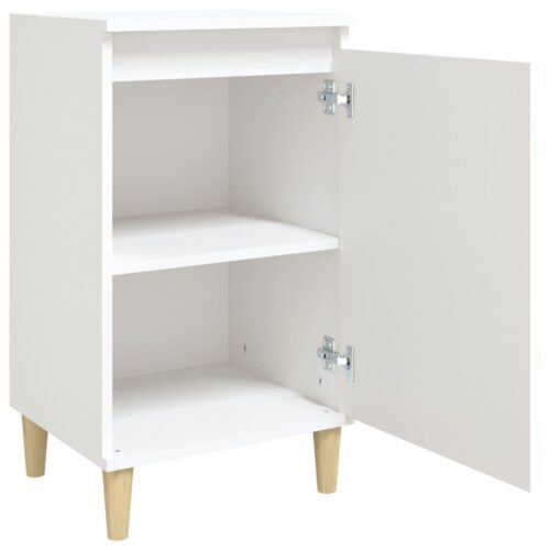 Bedside Cabinets 2pcs White 40x35x70cm Engineered Wood - Image 6