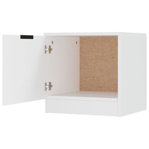 Bedside Cabinets 2pcs White 40x39x40cm - Image 9