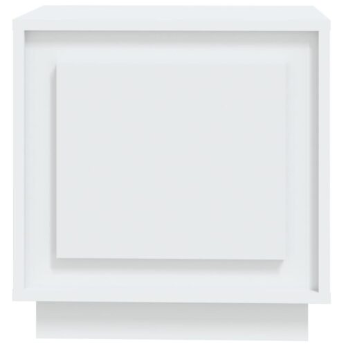 Bedside Cabinets 2pcs White 44x35x45cm Engineered Wood - Image 7