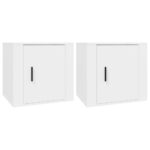 Bedside Cabinets 2pcs White 50x39x47cm