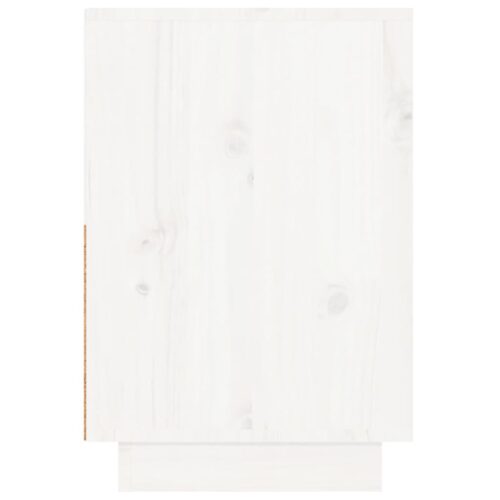 Bedside Cabinets 2pcs White 60x34x51cm Solid Wood Pine - Image 5