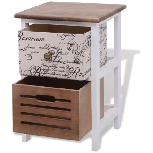 Bedside Cabinets 2pcs Wood - Image 4