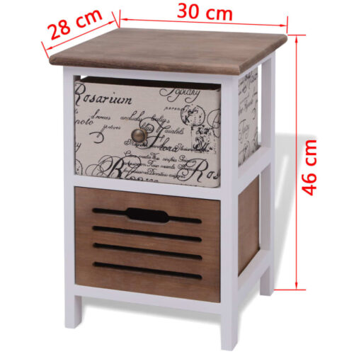 Bedside Cabinets 2pcs Wood - Image 7