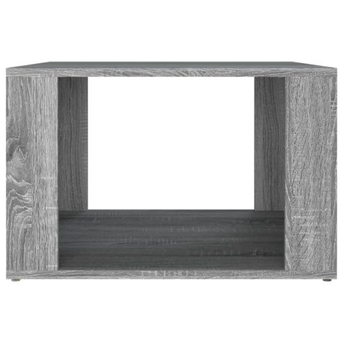 Bedside Table Grey Sonoma 57x55x36cm Engineered Wood - Image 5