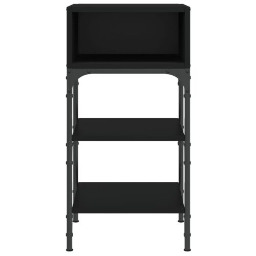 Bedside Tables 2pcs Black 35x34.5x70cm Engineered Wood - Image 5
