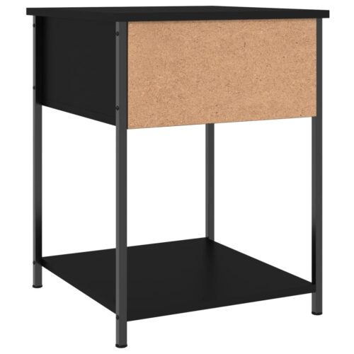 Bedside Tables 2pcs Black 44x45x58cm Engineered Wood - Image 9