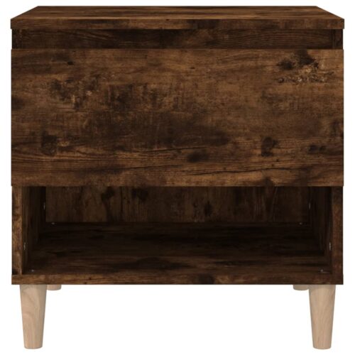 Bedside Tables 2pcs Smoked Oak 50x46x50cm Engineered Wood - Image 6
