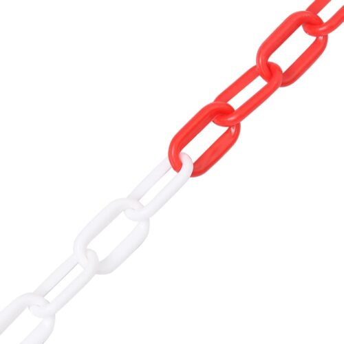 Warning Chain Red White 100m 6mm Plastic - Image 2