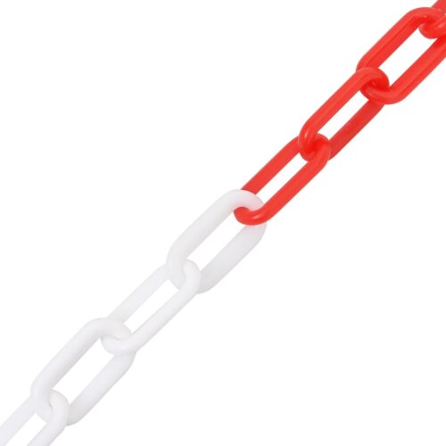 Warning Chain Red White 100m 4mm Plastic - Image 2
