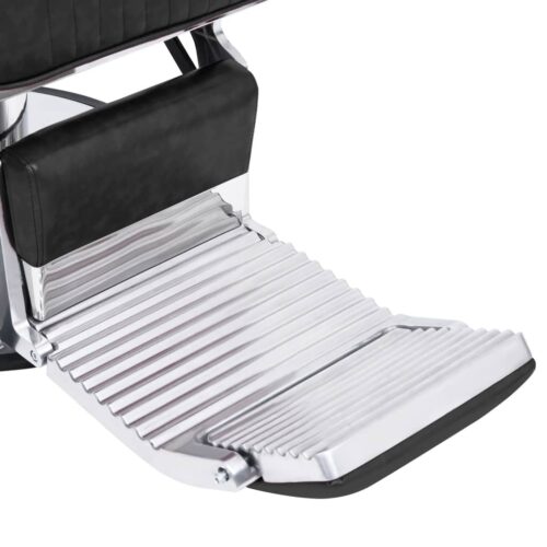 Barber Chair Black 68x69x116cm Faux Leather - Image 5