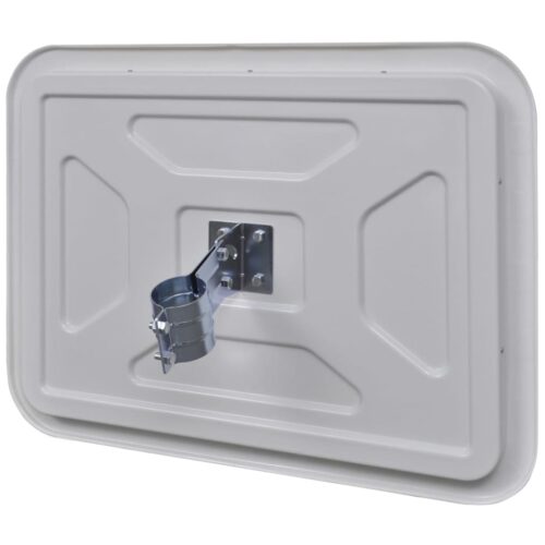 Convex Trafficmirror Rectangle 60 x 80cm with Reflectors - Image 5