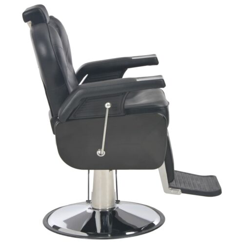 Barber Chair Black 72x68x98cm Faux Leather - Image 3