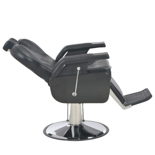 Barber Chair Black 72x68x98cm Faux Leather - Image 7