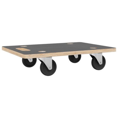 Transport Trolleys 2pcs Rectangular 80x55x11.5cm 250KG - Image 6