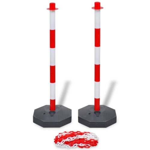 Chain Post Set with 10mPlastic Chain