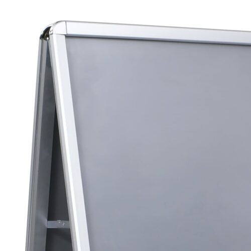 A1 Customer Stopper Poster Stand Aluminium - Image 6