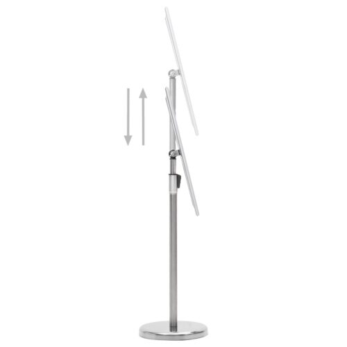 A4 Pedestal Poster Stand Silver Aluminium Alloy - Image 5