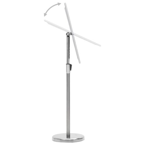 A4 Pedestal Poster Stand Silver Aluminium Alloy - Image 6
