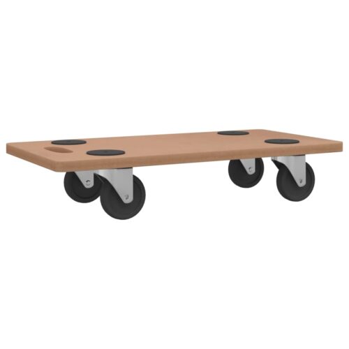 Dolly Trolleys 6pcs Rectangular Engineered Wood - Image 6