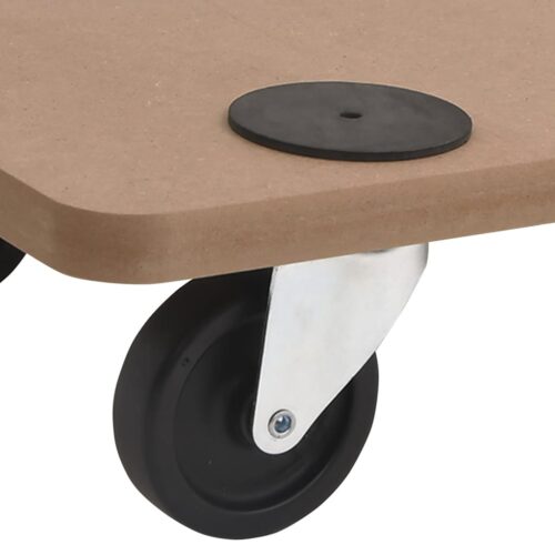Dolly Trolleys 6pcs Rectangular Engineered Wood - Image 8