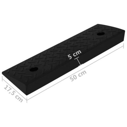 Kerb Ramps 2pcs 50x17.5x5cm Rubber - Image 10