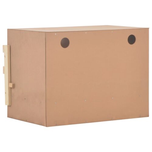Chicken Laying Nest 2 Compartments 63x40x45cm Solid Pine Wood - Image 7