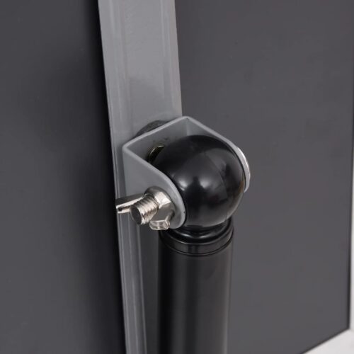 A3 Pedestal Poster Stand Black Aluminium Alloy - Image 9