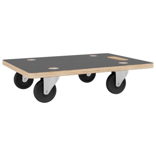 Transport Trolleys 2pcs Rectangular 50x35x11.5cm 250KG - Image 3