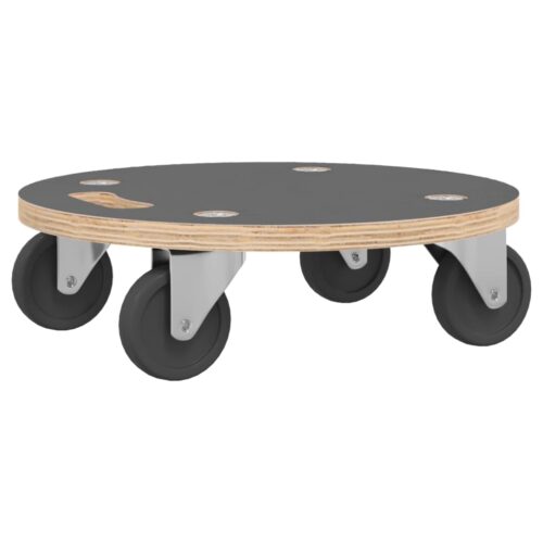 Transport Trolleys 2pcs Round 38x11.5cm 250KG - Image 6