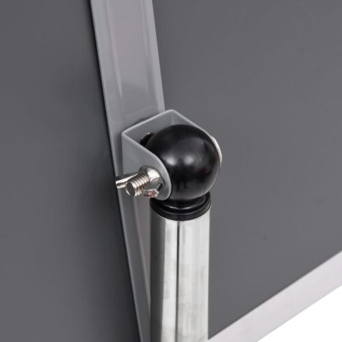 A3 Pedestal Poster Stand Silver Aluminium Alloy - Image 9