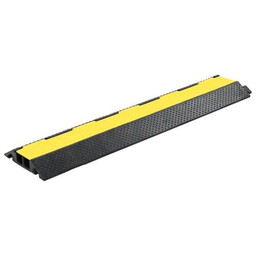 Cable Protector Ramps 4pcs 2 Channels Rubber 101.5cm - Image 2