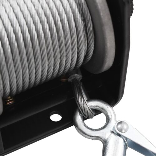 12 V Electric Winch 907KG Wire Remote Control - Image 6
