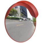 Convex Trafficmirror PC Plastic Orange 60cm