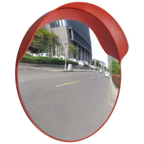Convex Trafficmirror PC Plastic Orange 60cm