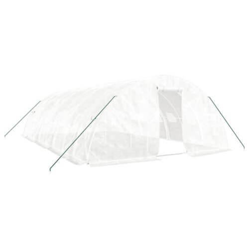 Walk-in Tunnel Greenhouse Steel Frame Garden Shed Storage House 40m² 8x5x2.3m - Image 2