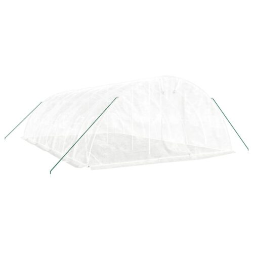 Walk-in Tunnel Greenhouse Steel Frame Garden Shed Storage House 40m² 8x5x2.3m - Image 3