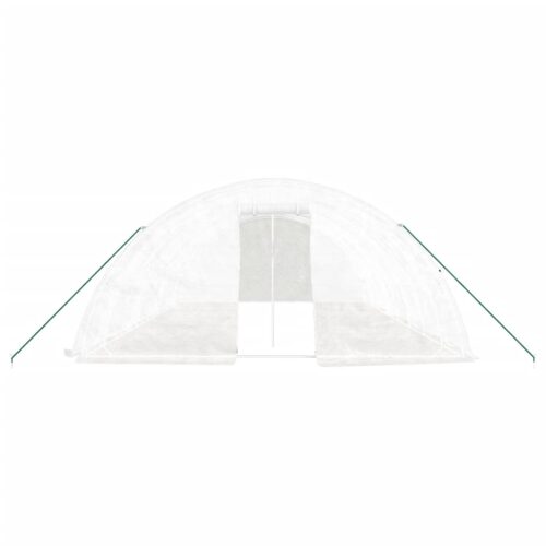 Walk-in Tunnel Greenhouse Steel Frame Garden Shed Storage House 40m² 8x5x2.3m - Image 4