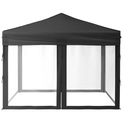 Folding Gazebo Party Tent Outdoor Wedding Tent Canopy Walls Camping Marquee 3x3m - Image 4